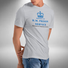 Property Of HMP Prison Service T-Shirt Funny Release Christmas Gift Small to 5XL