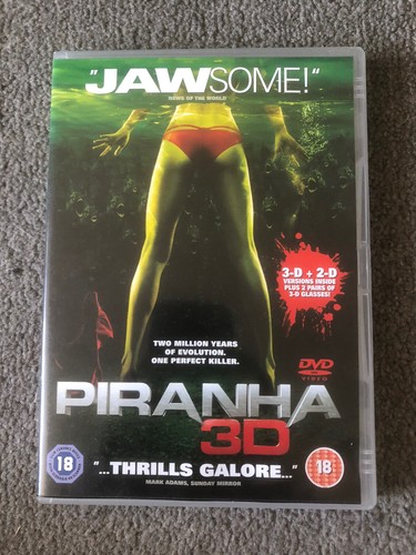 Piranha dvd elisabeth - dvd,