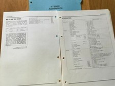 Honda VT600C  Workshop manual " Addendum "  , See below    