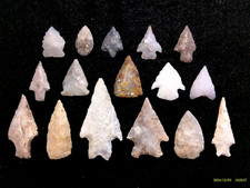 16 Central Texas Arrowheads