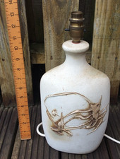 TREMAEN CORNISH POTTERY LAMP