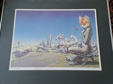 Patrick Woodroffe Limited Edition Signed Print 13/1000 'Universe Five' From 1975