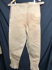 Original WW2 British Army Waterproof Despatch Riders Trousers - 34" Waist
