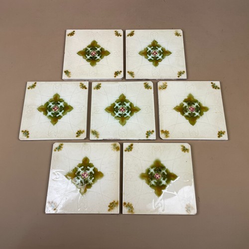 Antique tiles art nouveau - 7,