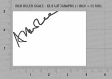 Albert Lee Hand Signed Card