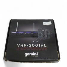 Gemini Pro Audio VHF-2001HL Dual Channel Wireless System Sans Preloved
