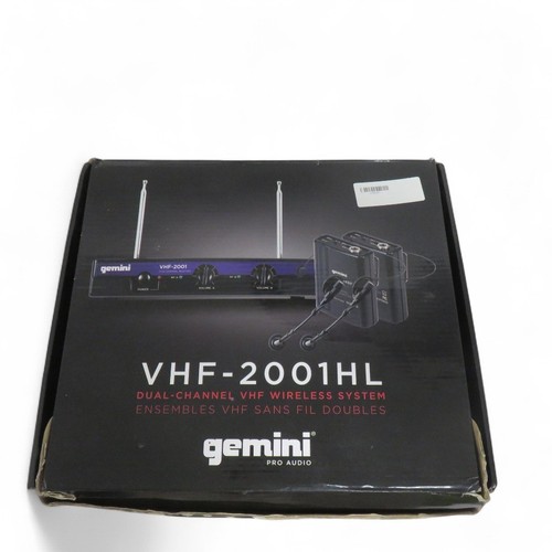 Gemini pro audio vhf - audio, vhf-2001hl