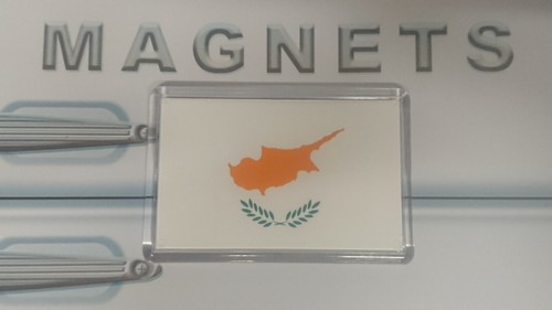 Cyprus flag fridge magnet - flag,