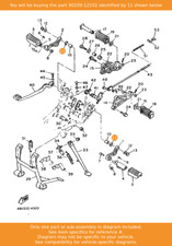 YAMAHA Washer, 90209-12102 OEM