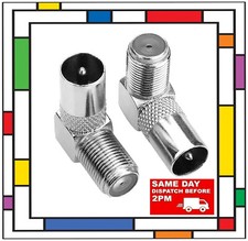 2x Right Angle 90 Degree F