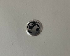 2 x KEY FOB BADGE 13mm wide for VAUXHALL FLIP KEYS ETC..