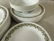 Job Lot Corelle SPRING BLOSSOM CRAZY Daisy Plates & Bowls