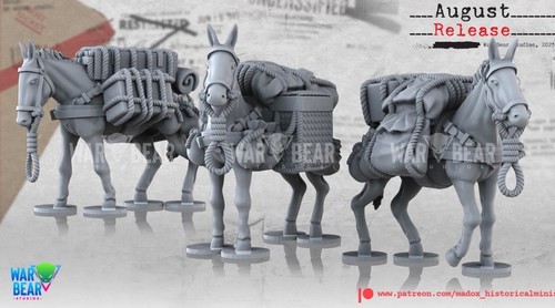Unpainted wwii german pack - unpainted,
