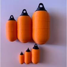 Model Boat fittings Buoy Low drag Scale Accessory  – Choice of Sizes and Colours