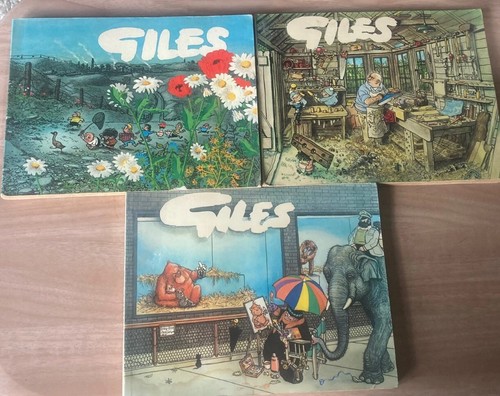 Vintage giles comic books - comic, xs