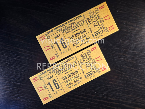 Two led zeppelin concert - led,