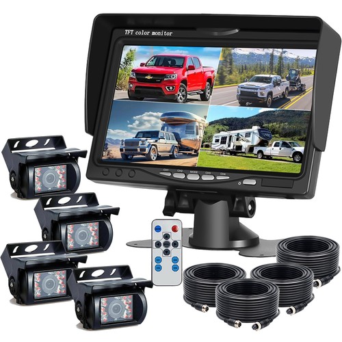 Backup camera quad split - backup,
