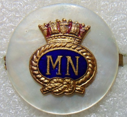Merchant navy mother pearl - navy,