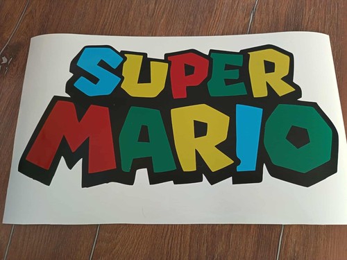 Super mario character vinyl - mario, character's