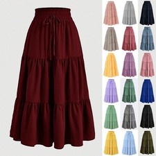 Womens BOHO High Elastic Waist