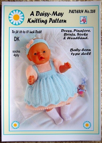 Dolls knitting pattern 268 - knitting, 268*