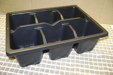 6 CELL 1/2 SIZE PLASTIC SEED TRAY INSERTS CHOOSE FROM 2 TRAY INSERTS UP TO 200