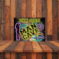MAN CAVE THEME PERSONALISED