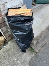 Sacks of Firewood Logs