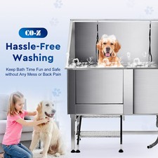 Dog grooming bath tub - dog,