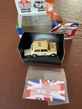 MINI MANIA ITALIAN JOB RALLY 2005 BOXED CAR SCALE 1:36
