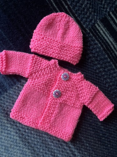 Hand knitted dolls clothes fit - clothes,