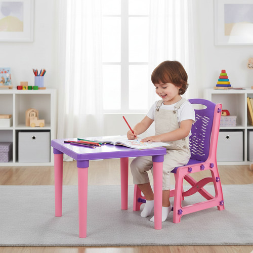 Kids table chair set - table, |