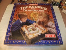 Waddingtons Treasure and Trapdoors Board Game 1990 Vintage Retro . in V.G.C.