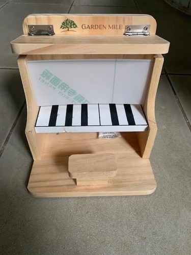 Brand new childs wooden piano - new,