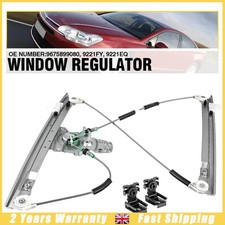 Window Regulator For CITROEN C5 Mk3 3.0D Front Left Mechanism Lifter 9675899080