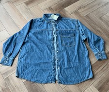 H & M OVERSIZED DENIM SHIRT/SHACKET LARGE BNWT