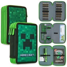 Minecraft pencil case large - minecraft,