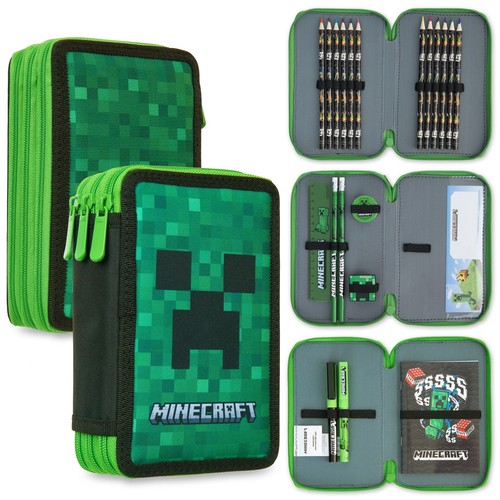 Minecraft pencil case large - -,