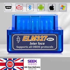 ELM327 MINI Car OBD2 Fault Code Reader Bluetooth Adapter Diagnostic Scanner Tool