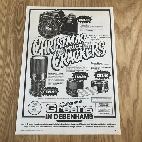 Cams104 magazine advert 11x8 - cams104,
