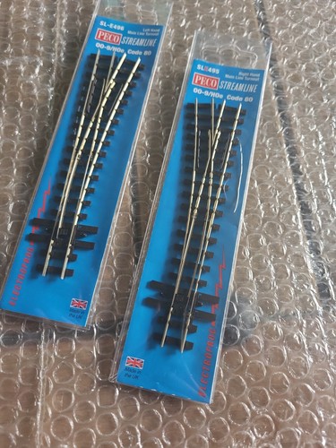 Peco 009 electrofrog points - peco,
