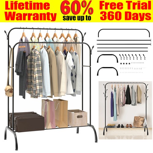 Heavy duty clothes rail 150kg - duty,