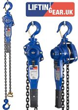LiftinGear 750kg Manual Hand Ratchet Chain Lever Winch Lifting Pull Hoist