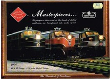 Aristo-craft Railway Express Agency Polk's USA O gauge range 1990 catalogue Alco