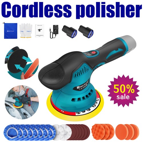 Speed cordless polisher - 8-speed,