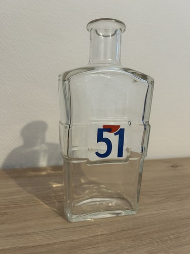 Antique pastis glass carafe - pastis, 51