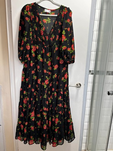Asos floaty floral - maxi, dress