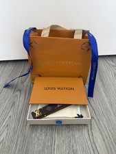 LV Slim Bracelet Brown Monogram Adjustable Men’s