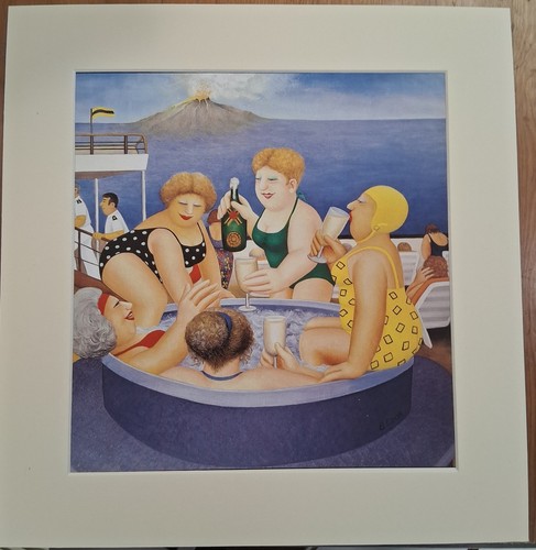 Beryl cook mounted print - cook,