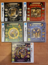 PROFESSOR LAYTON DS & 3DS BUNDLE NINTENDO COMPLETE UK PAL